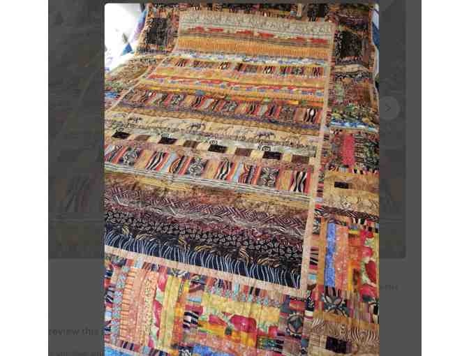 Out Of Africa Original Quilted Wall Hanging