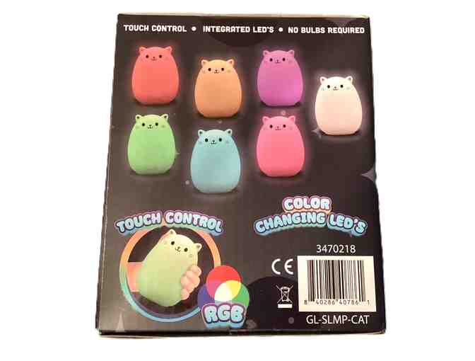 Cat Silicone Squish Lamp