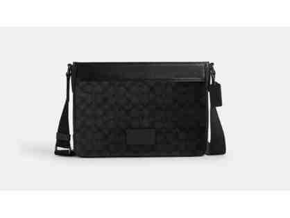 Coach District Crossbody Bag In Signature Canvas