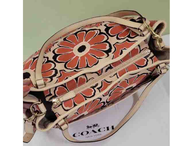 Coach Floral Tote/Diaper Bag