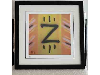 Framed Artwork stamped by Jeff Ho (Zepher)