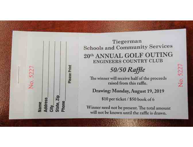 50/50 Raffle - One Ticket