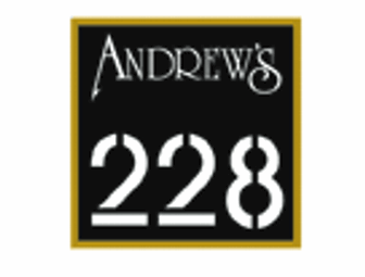 $50 Andrew's 228/Capital Grill and Bar Gift Certificates