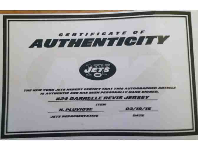 Darrelle Revis Jets Signed Jersey w/Cert of Authenticity