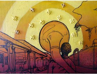 'Sousaphone Serendipity' by Jill Ensley (Instruments A Comin 2011 poster art)