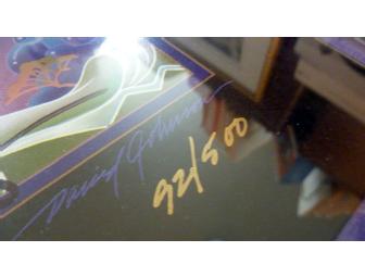 Framed Signed Numbered 2004 Krewe of Orpheus Mardi Gras Poster
