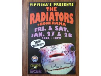 Three (3) SIGNED Radiators Anniversary Posters | Tipitina's New Orleans