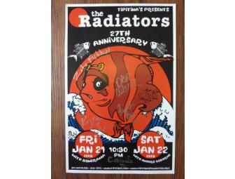 Three (3) SIGNED Radiators Anniversary Posters | Tipitina's New Orleans