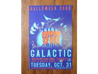 Set of Three (3) Signed Galactic Posters #2 | Tipitina's New Orleans