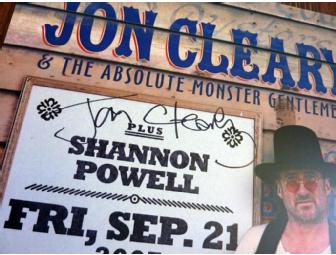 Tipitina's SIGNED Jon Cleary poster | September 2007