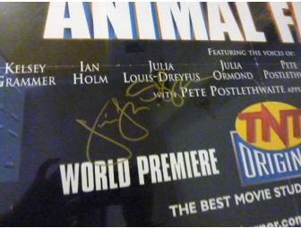 'Animal Farm' Autographed Movie Poster Kelsey Grammer Julia Louis-Dreyfus