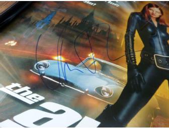 'The Avengers' Autographed Movie Poster Uma Thurman Sean Connery Ralph Fiennes