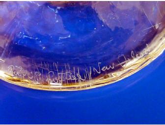 Rosetree Glass Studio 'Marble Bowl', Signed (2008)