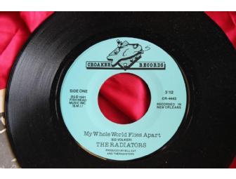 Radiators 1981 45rpm & SIGNED 28th Anniversary (2006) @ Tipitina's Poster