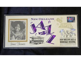 JazzFest Official Commemorative Postal Cachet Package 1