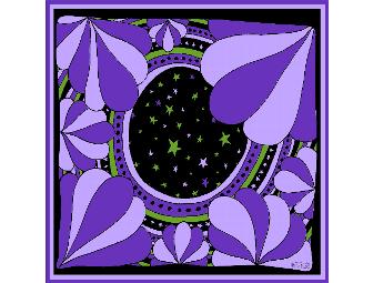 Silk Charmeuse Scarves (one pair) by Yseult Designs #2