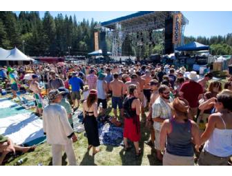 'TWO (2) Passes to the High Sierra Music Festival with Friends and Family Privileges
