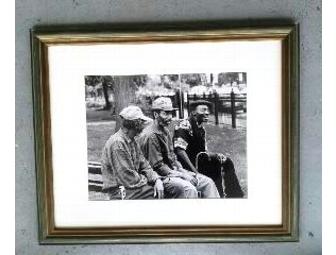 'Wicker Park Bench' Photo by Lindsey Meyers (Framed 23' x 18.5')