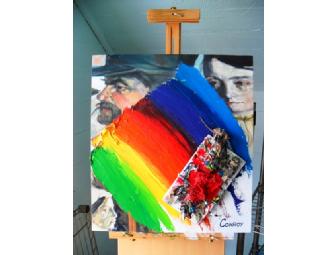 'Art vs. War' Original Painting by Sean Conroy (18'x20')