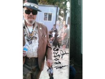 'Dan Auerbach & Dr. John at Bonnaroo' Photo by Erika Goldring, Signed by Dr. John & Dan
