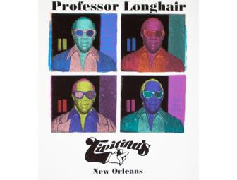 Professor Longhair Screenprint by Jim Scheurich