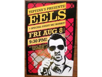 EELS SIGNED Poster Tipitina's | 2004