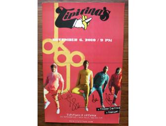 OK GO SIGNED Tipitina's Poster | 2010