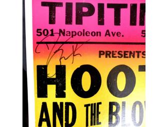 Hootie and The Blowfish SIGNED Tipitina's Poster, 3/1/2000