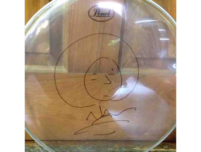 SIGNED Questlove Drumhead