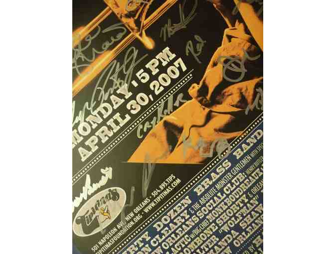 Instruments A Comin' SIGNED Poster Tipitina's | 2007