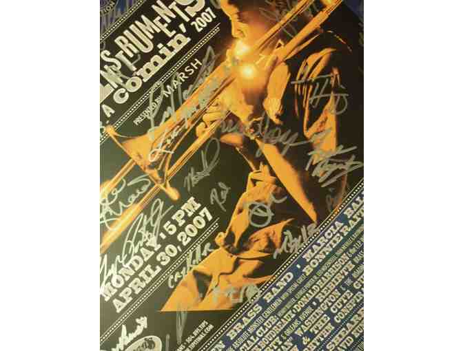 Instruments A Comin' SIGNED Poster Tipitina's | 2007