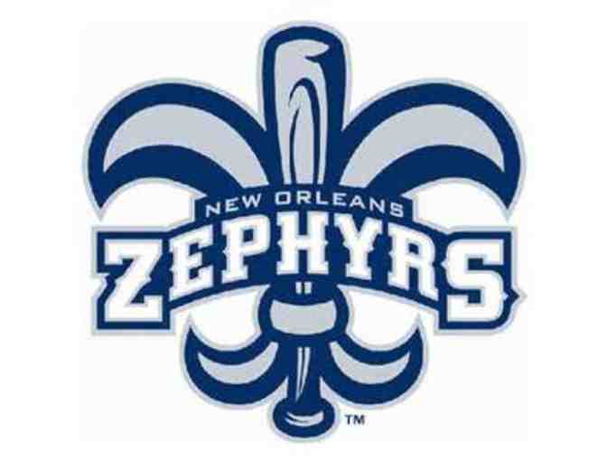 Four (4) Zephyrs tickets to 5/13 game with special VIP tour!