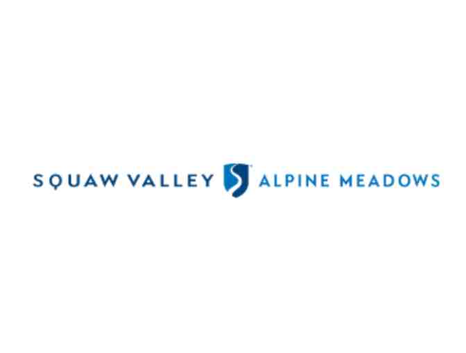 Squaw Valley Alpine Meadows - One Adult all Day Lift Ticket