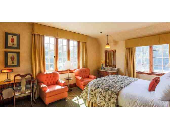 One Night in a Deluxe Queen Room at the Benbow Historic Inn, Garberville CA