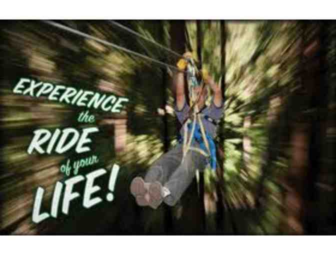 Admit 2 for the Redwood Canopy Tour at Mount Hermon Adventures