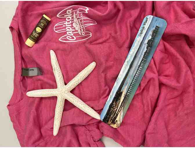 Capitola Beach Company T-shirt and goodies