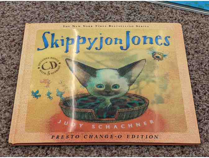 Autographed Presto Change-o Edition Hardcover 'Skippyjon Jones' by Judy Schachner
