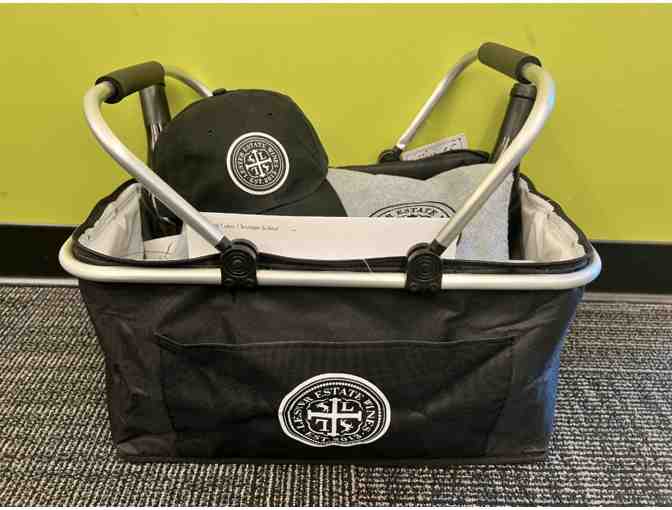 Lester Estate Wines Picnic Essentials Basket - 2 Bottles and Tasting for 2