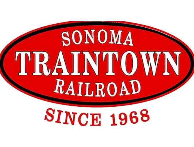 Sonoma Train Town Railroad 4 Round Trip Tickets - Photo 1