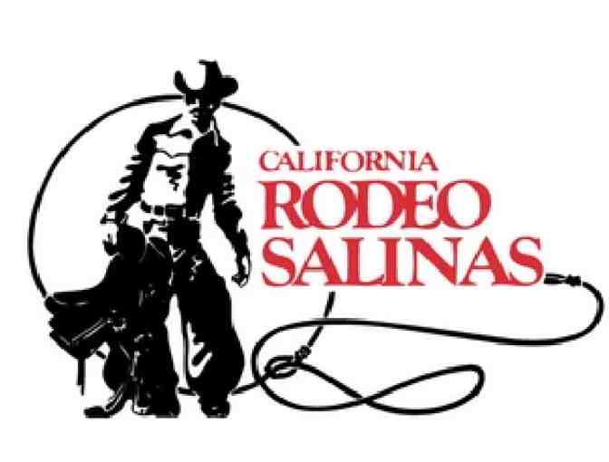 California Rodeo Salinas (2) Reserved Grandstand Tickets for July 20 - 23 - Photo 1