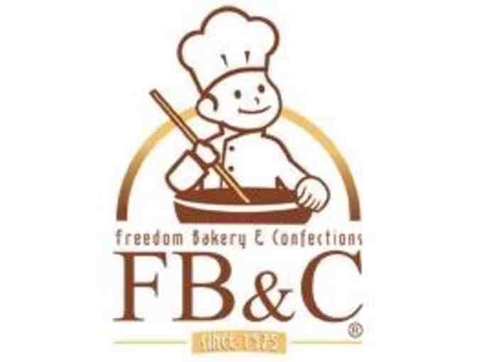 Freedom Bakery Gift Certificate and Swag