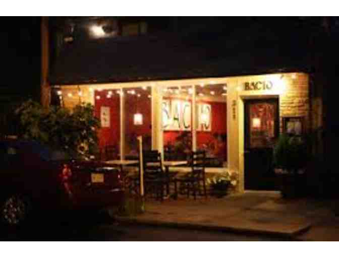 Dine Out at to Bacio Wholesome Italian Cucina