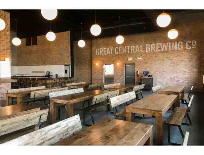 $25 Gift Card to the Great Central Brewing Company Tap Room and 3 Cases of Beer