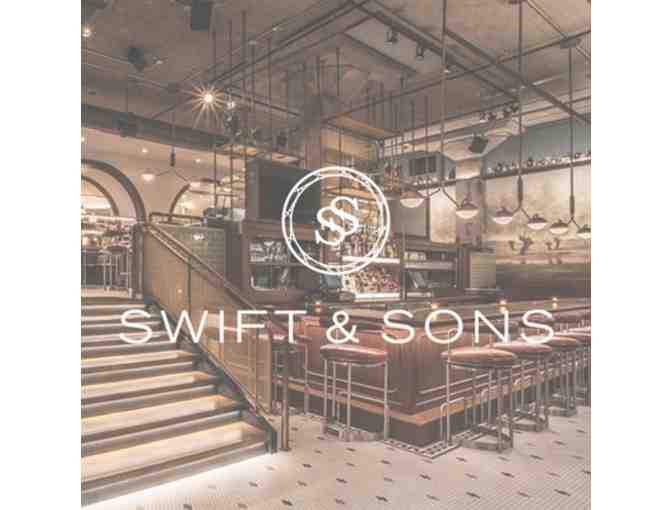 $100 Gift Card for Swift & Sons Restaurant - Photo 1