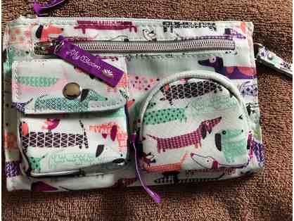 Lily Bloom Dachshund Wristlet