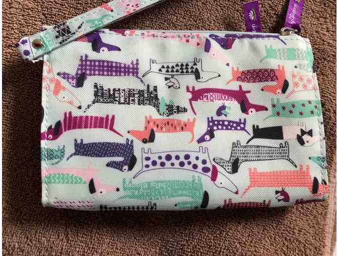 Lily Bloom Dachshund Wristlet