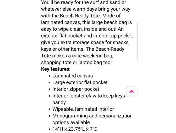 Thirty-One Beach Ready Tote - Dragon Fly