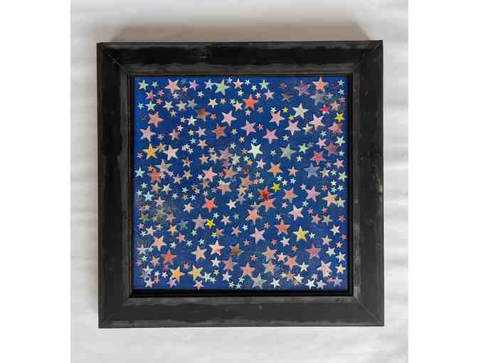 Mrs. Watkins' Class Art Project: 'STARS' 3 pieces (trio)