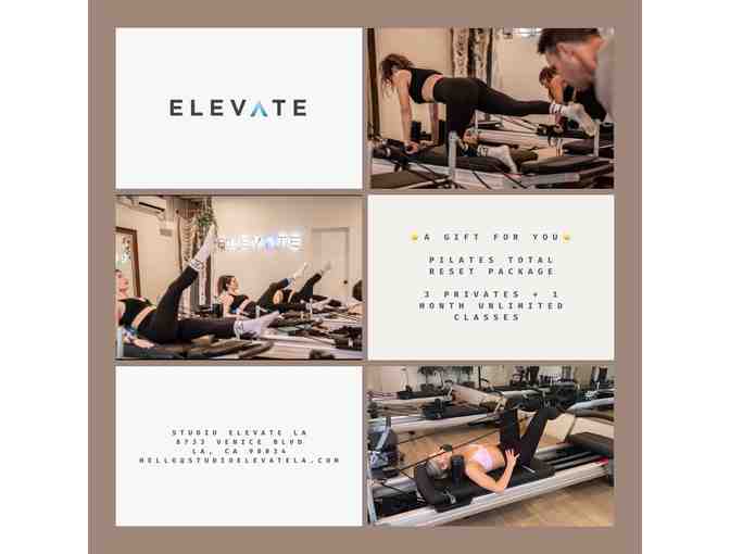 Elevate pilates total reset package @ Studio Elevate