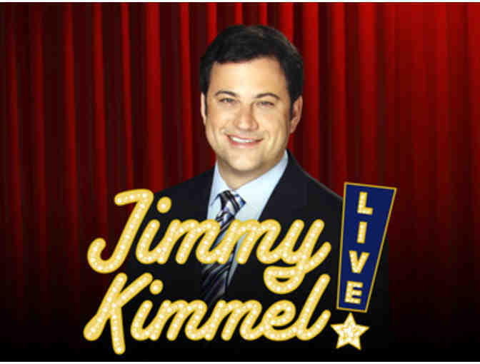 'JIMMY KIMMEL LIVE'  Passes for Audience Seats + Green Rom + Swag!